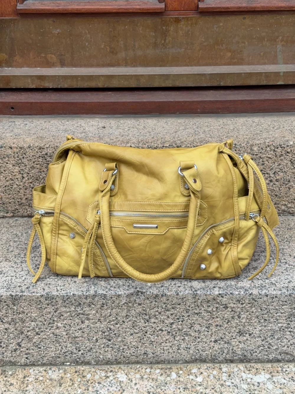 Tovah Handbag - Yellow