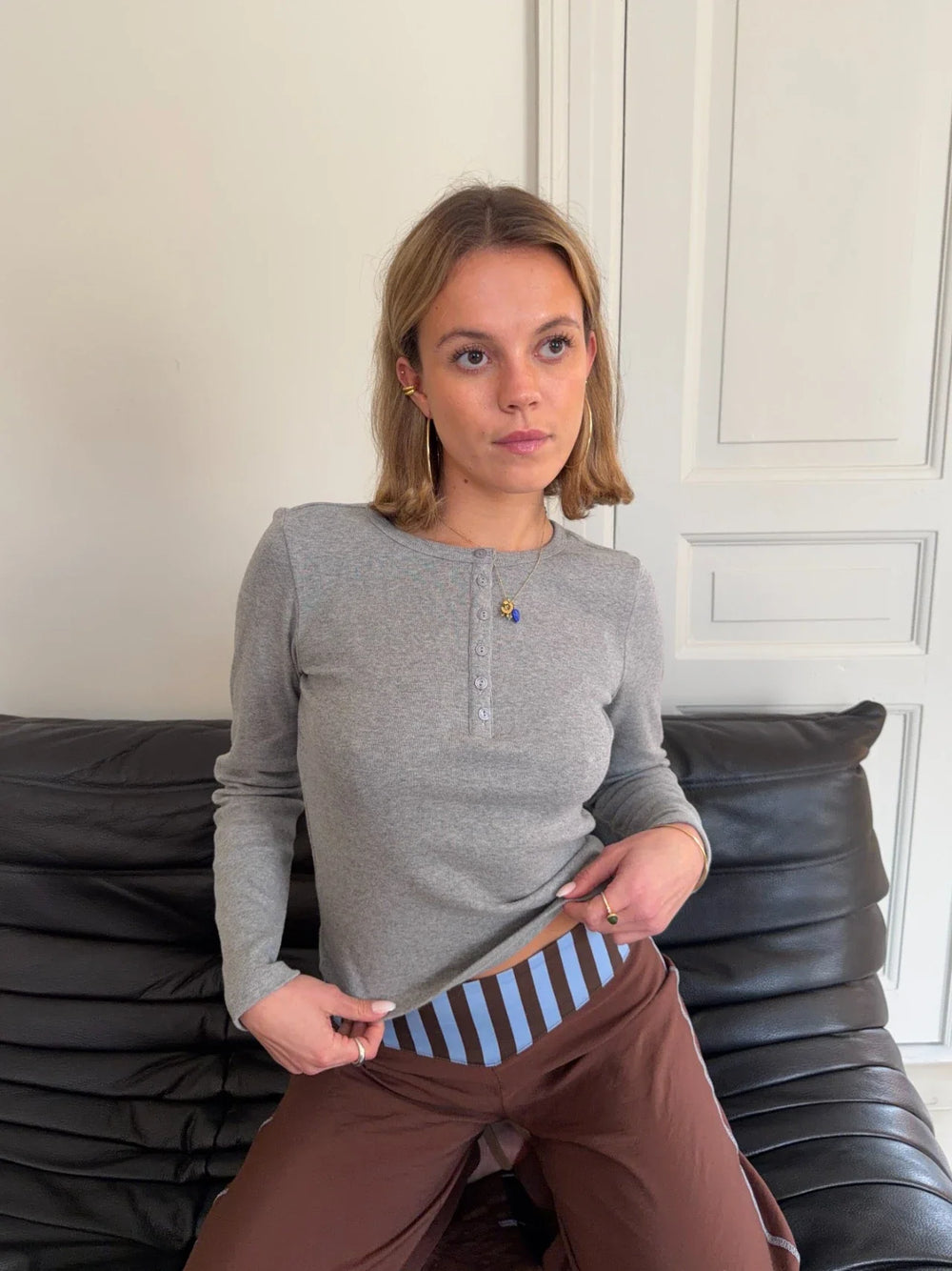 Roxana blouse - Grey