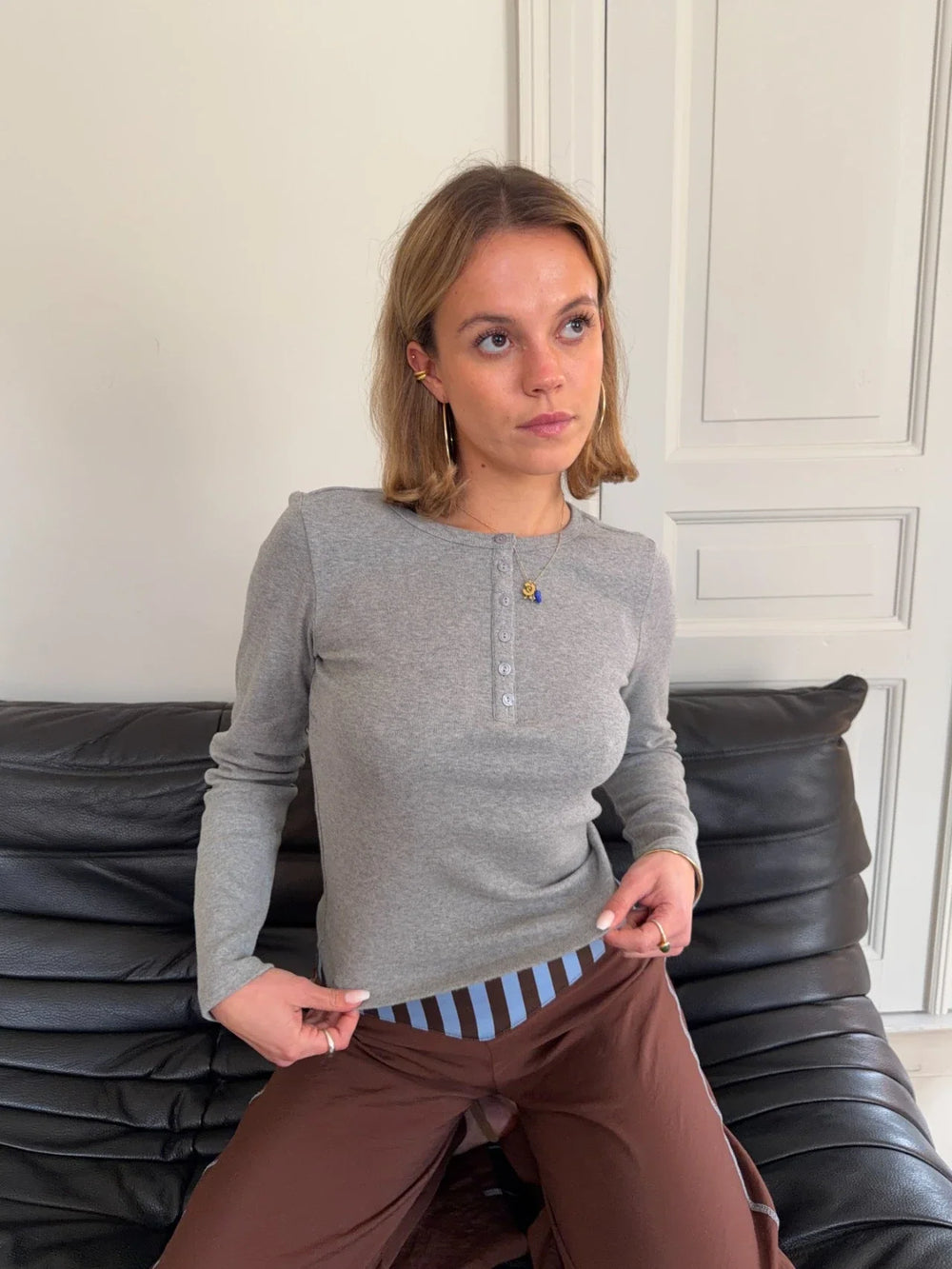 Roxana blouse - Grey