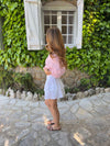 Sybilla linen skirt – White