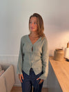 Amula linen shirt – Mint green