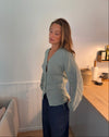 Amula linen shirt – Mint green