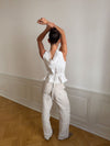 Signe linen pants - beige