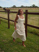 Solia linen dress – Beige