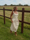 Solia linen dress – Beige