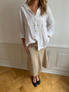 Lovisa linen shirt - white