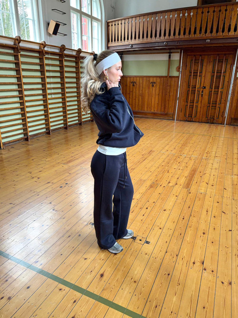 Anelise hoodie - Navy
