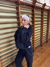 Anelise hoodie - Navy