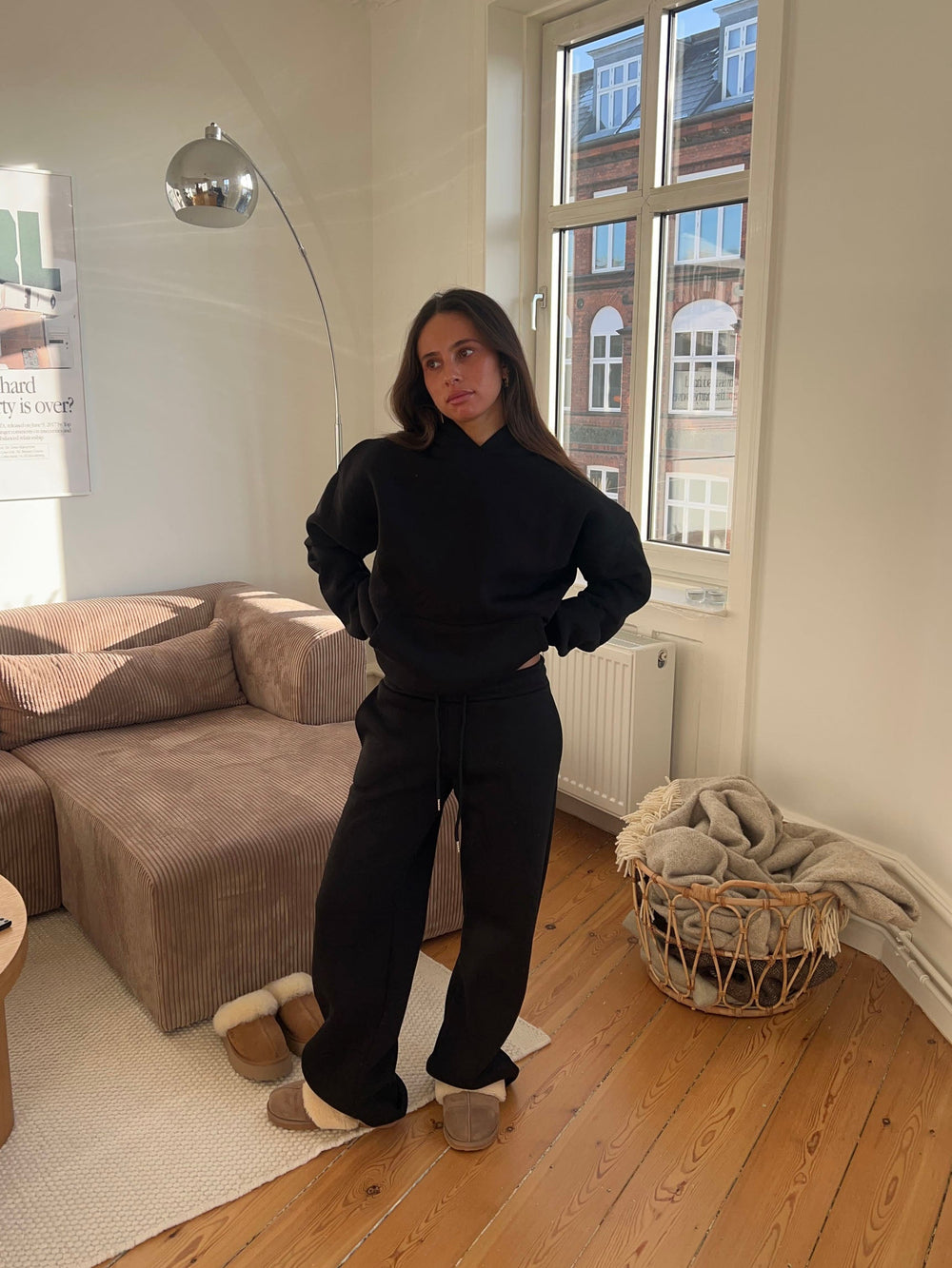 Anelise hoodie - Black