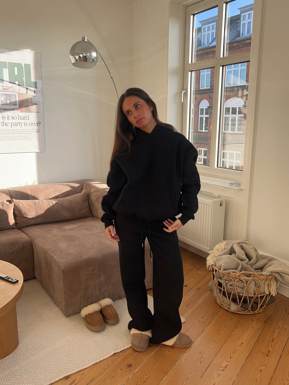 Anelise hoodie - Black