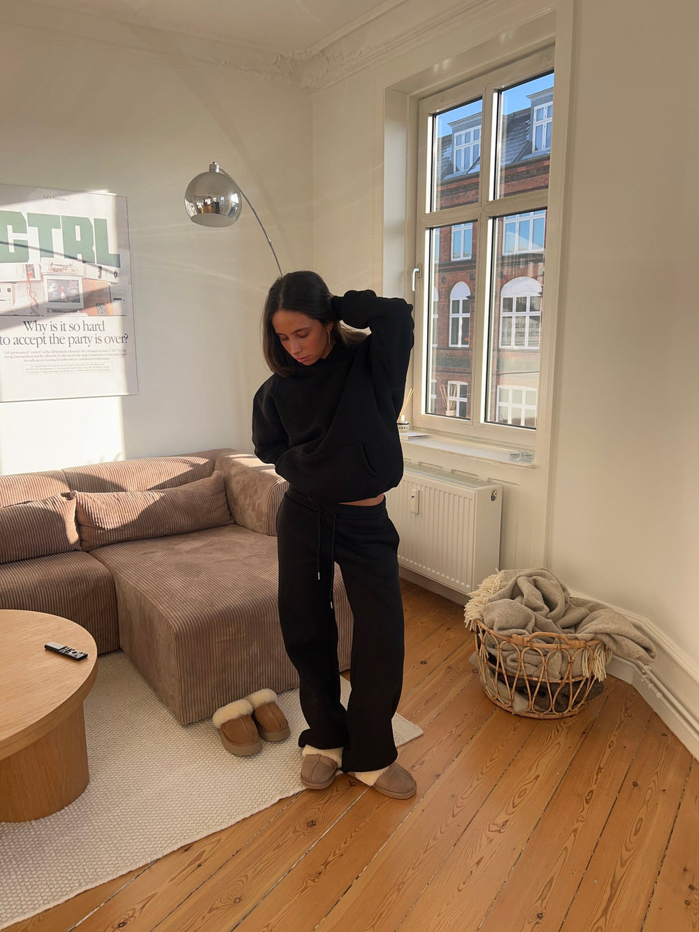Anelise hoodie - Black