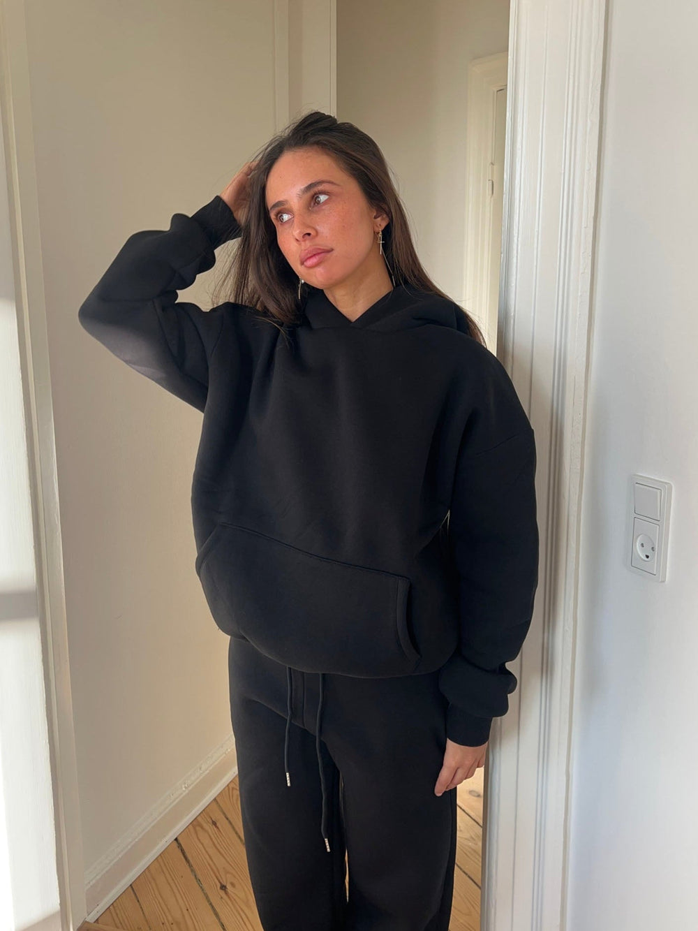 Anelise hoodie - Black