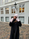 Fluffy beanie - Light pink