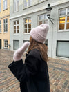 Fluffy beanie - Light pink