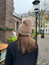 Fluffy beanie - Taupe