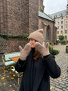 Fluffy beanie - Taupe