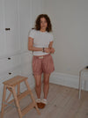 "Day dreamin´" satin pajamas shorts - Rose pink
