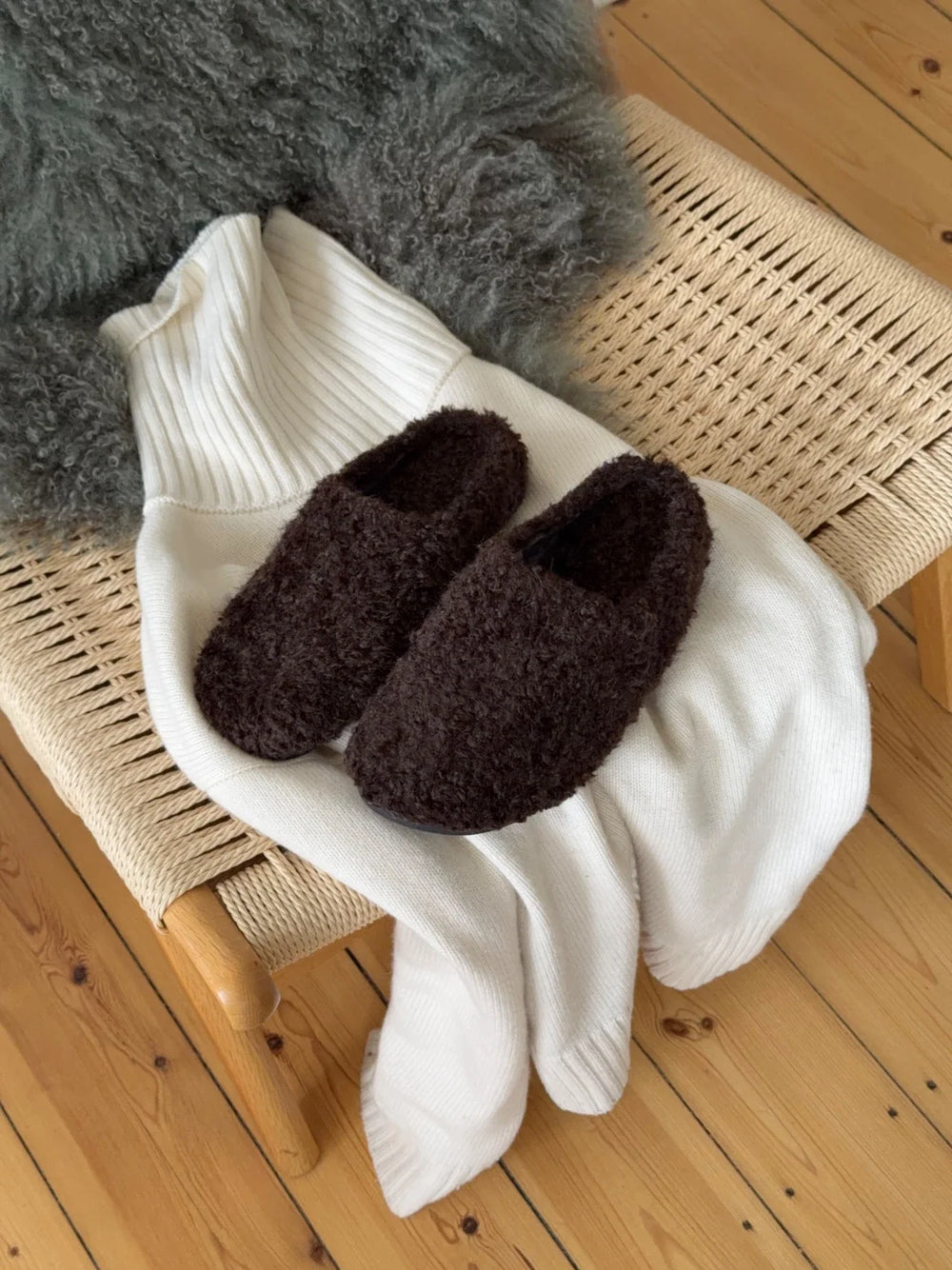 Brina slippers - Brown
