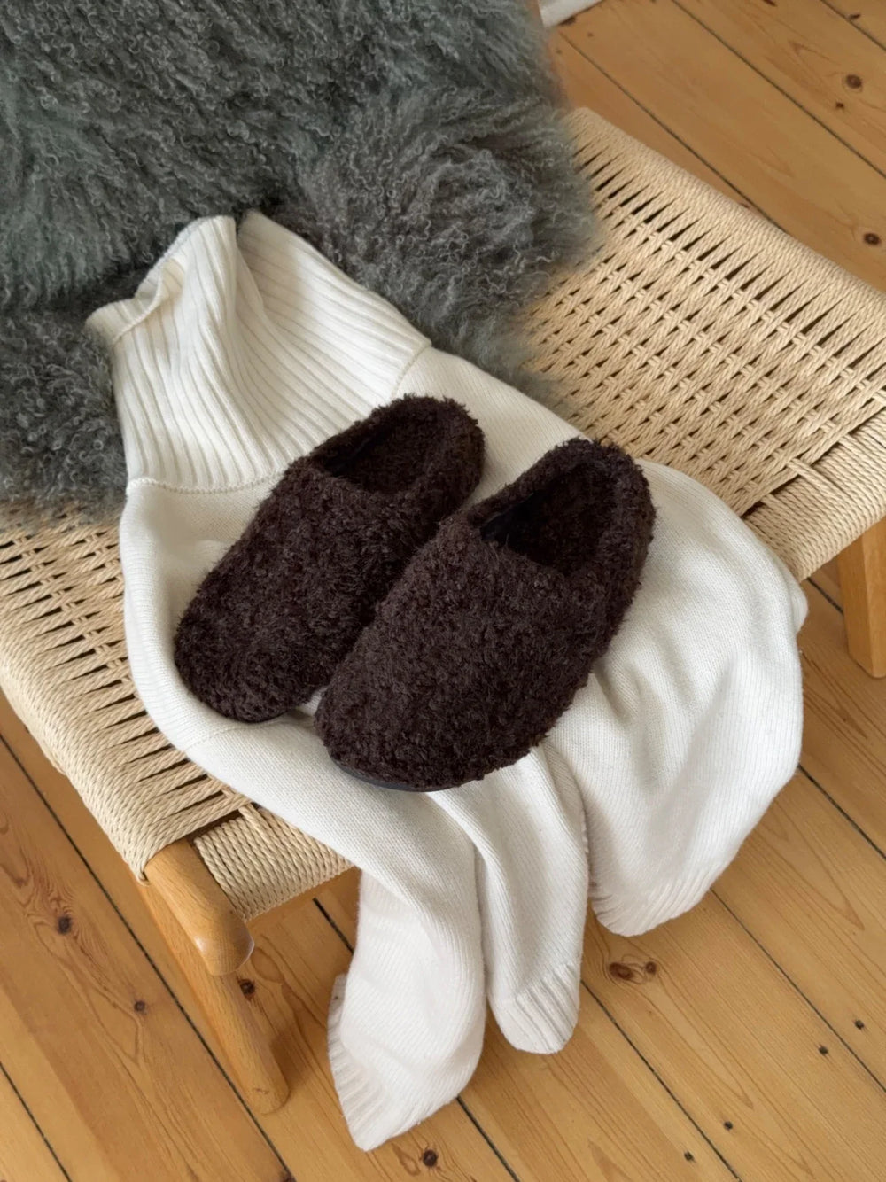 Brina slippers - Brown