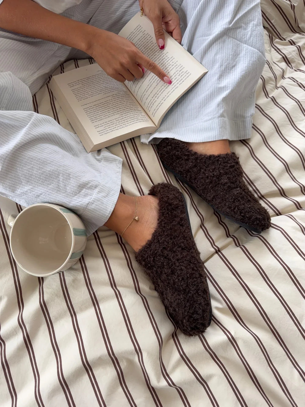 Brina slippers - Brown