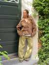 Rosie suede jacket - Brown