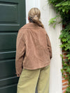 Rosie suede jacket - Brown