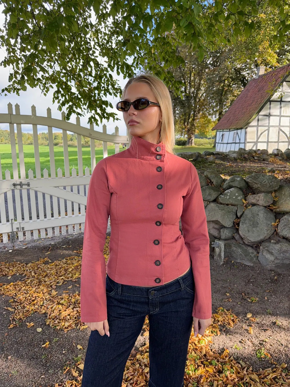 Talisa jacket - Coral
