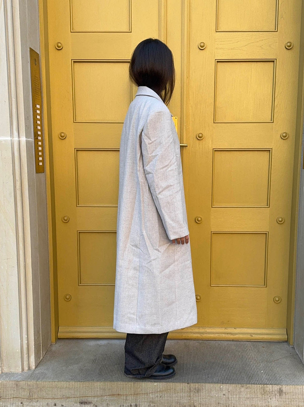 Ivana long coat - Beige