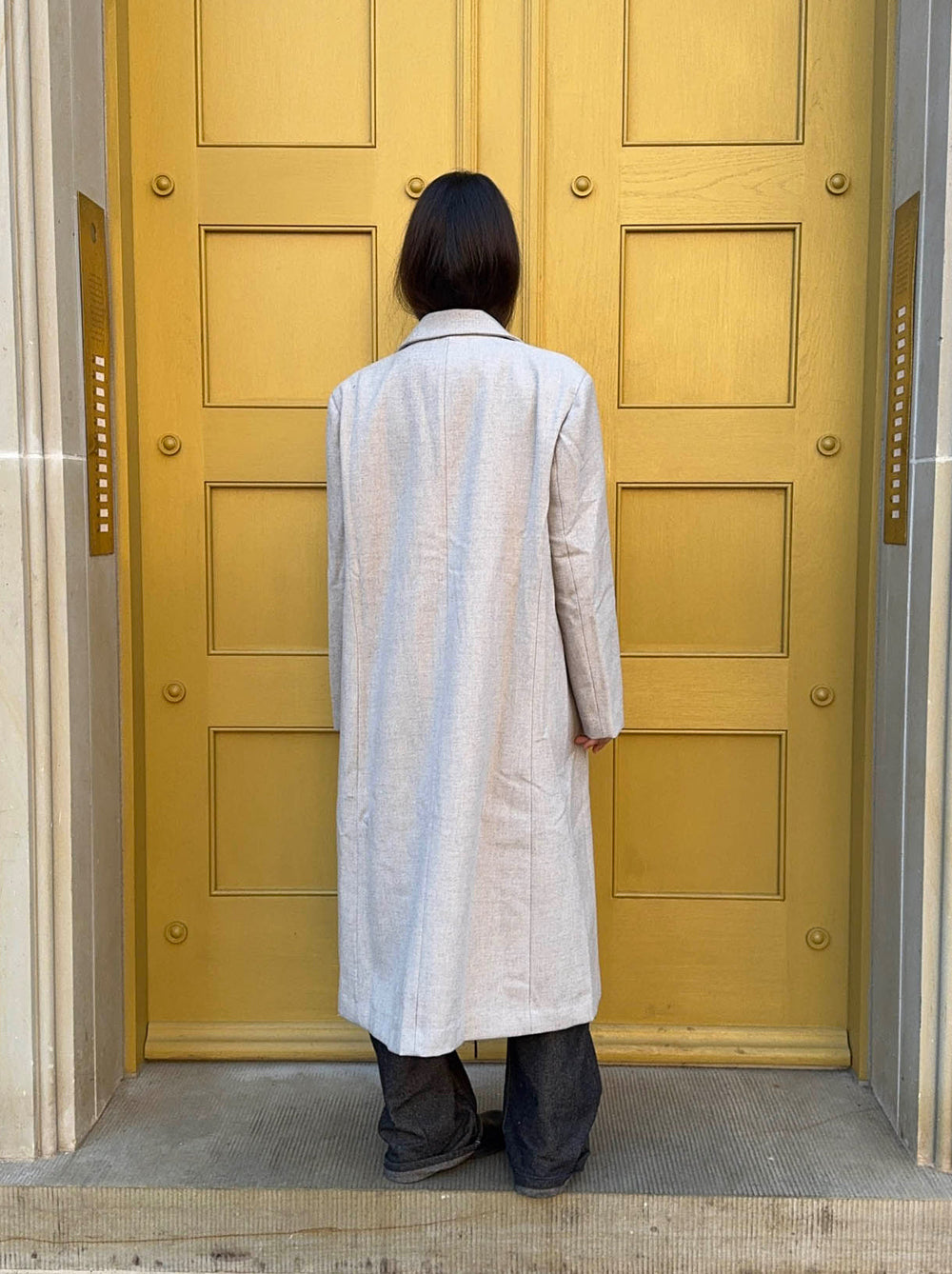 Ivana long coat - Beige
