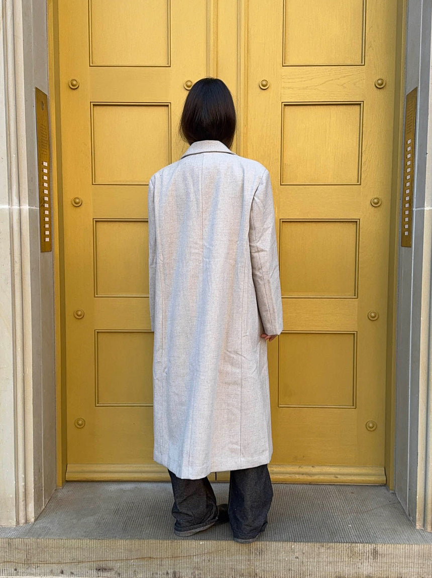 Ivana long coat - Beige