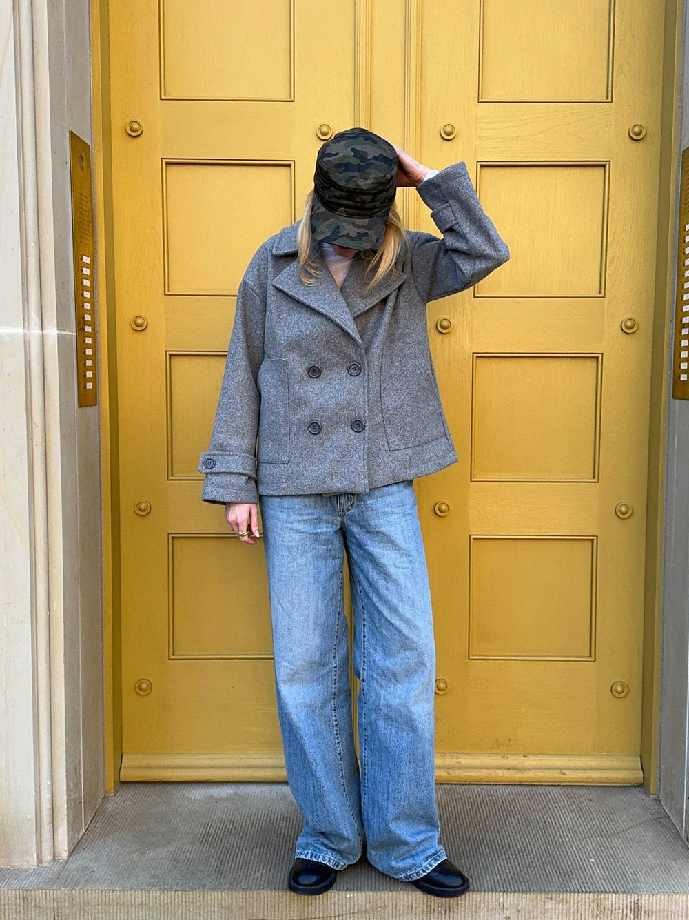 Ginalli coat - Grey