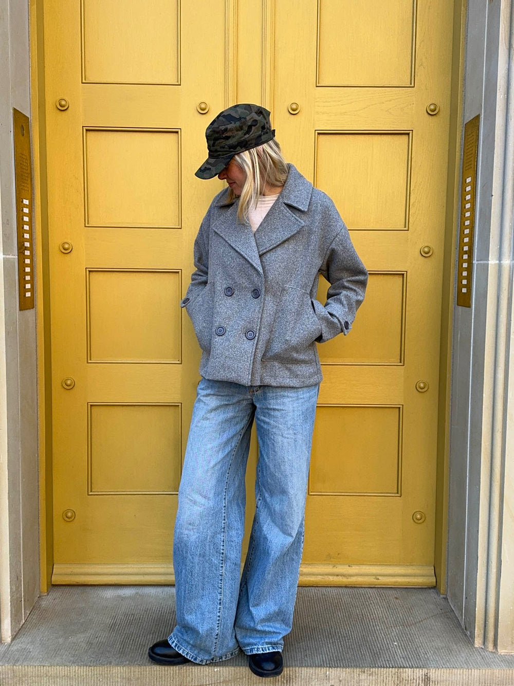 Ginalli coat - Grey