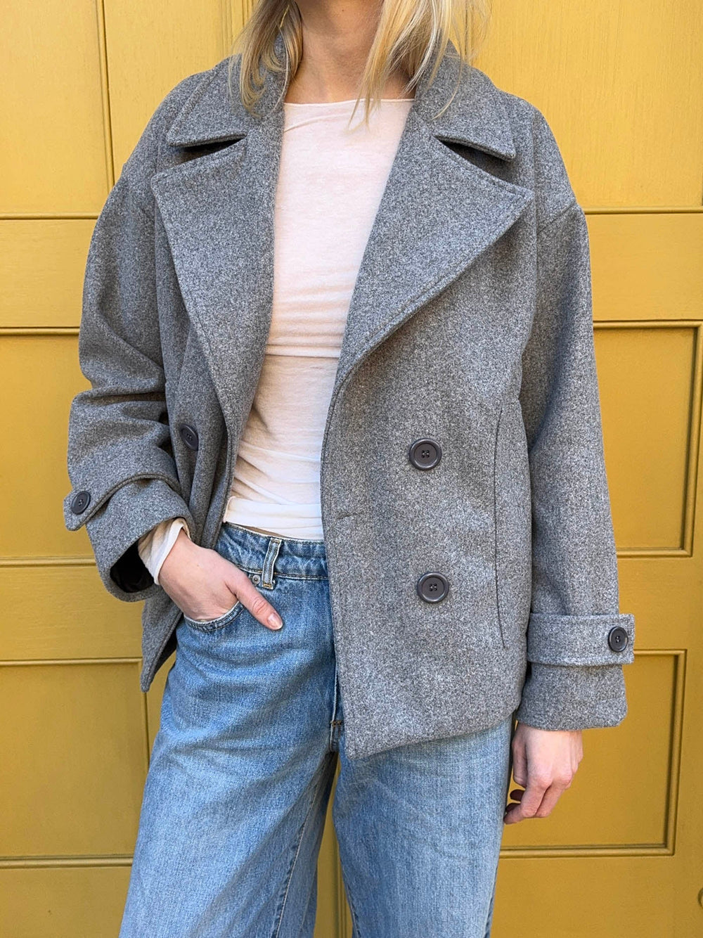 Ginalli coat - Grey