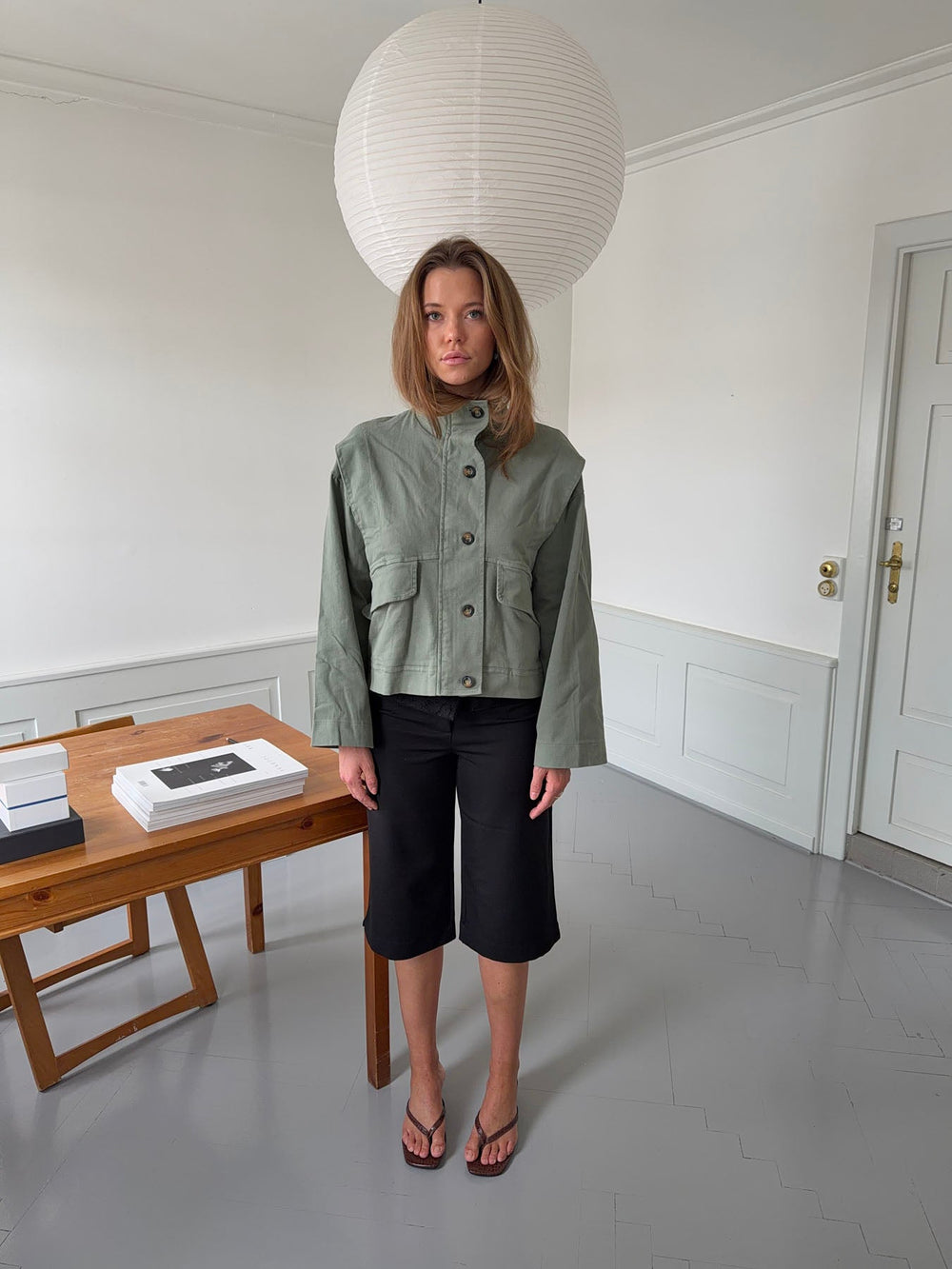 Seraphine jacket - Khaki green