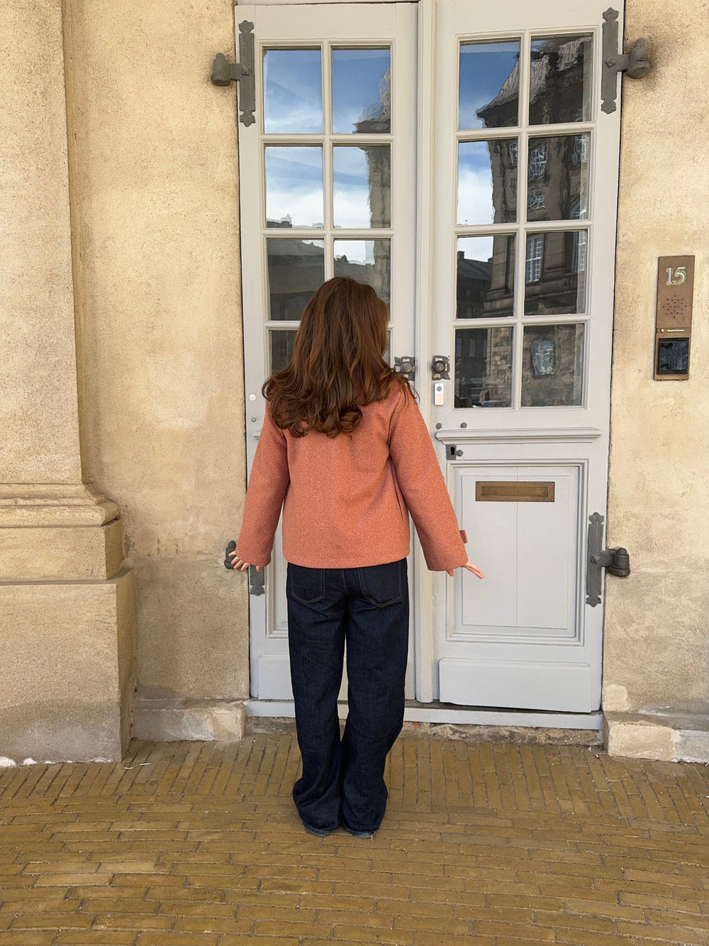 Ginalli jacket - Pink/rust
