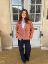 Ginalli jacket - Pink/rust