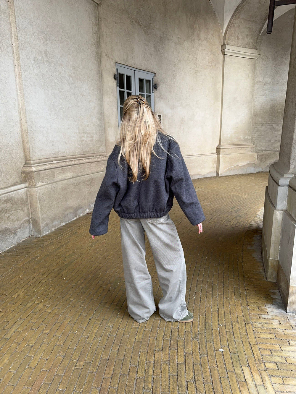 Tyla bomber jacket - Grey