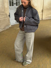 Tyla bomber jacket - Grey