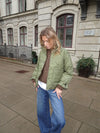 Canisa quilted jacket - Green