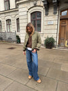 Canisa quilted jacket - Green