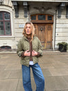 Canisa quilted jacket - Green