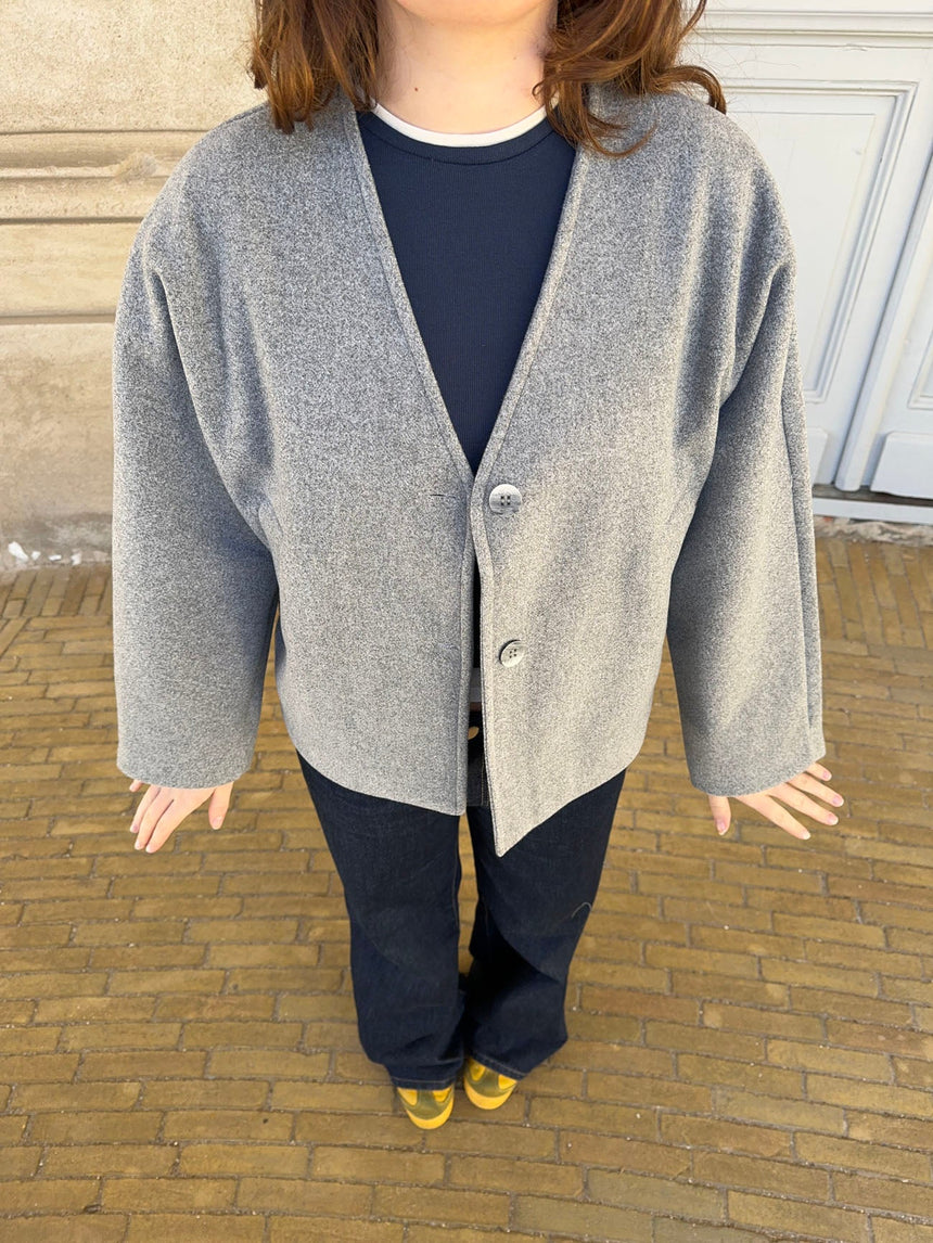 Eila jacket - Light grey