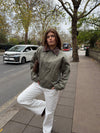 Jasmia jacket with details - Green