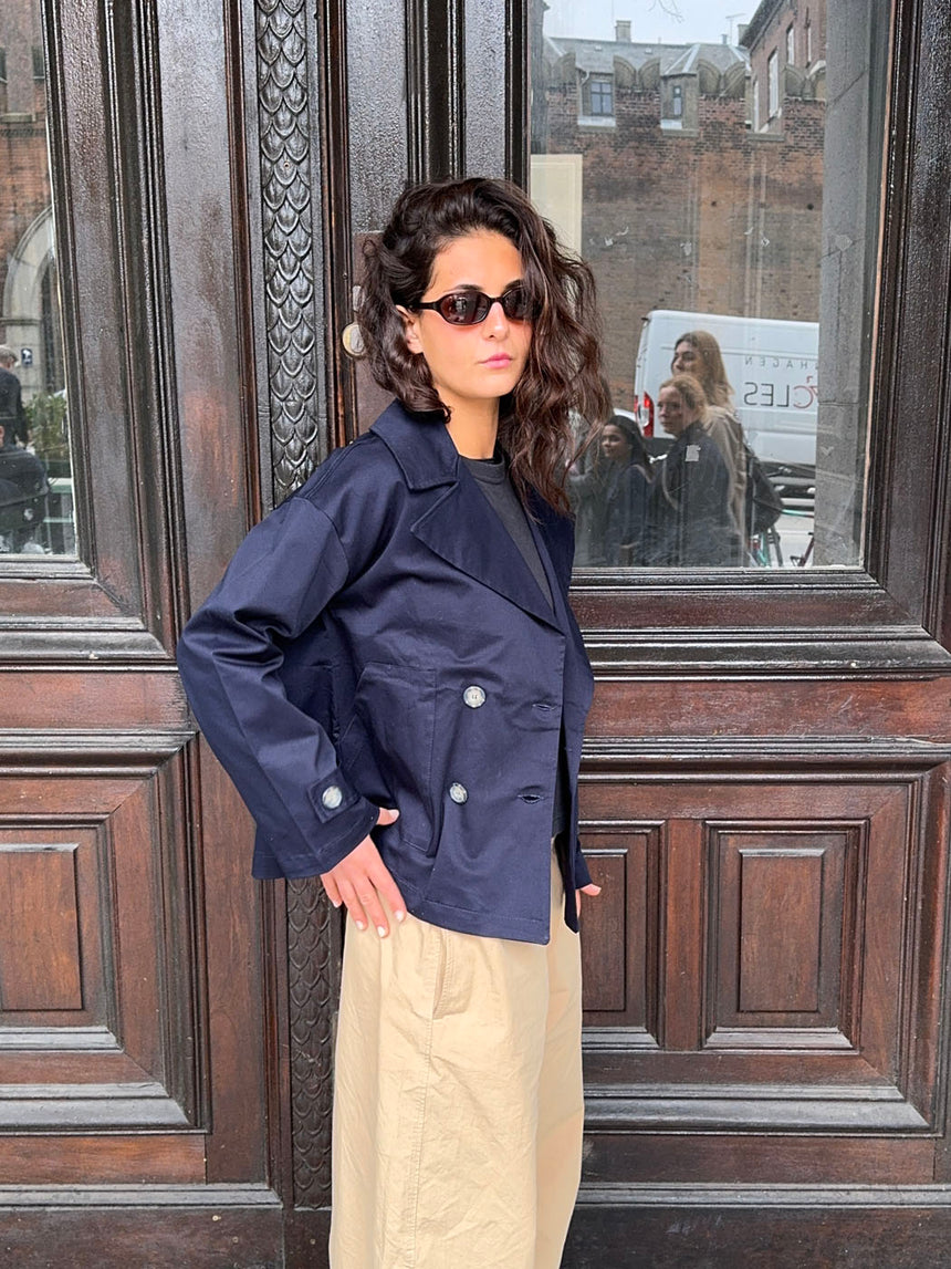 Via trenchcoat - Navy