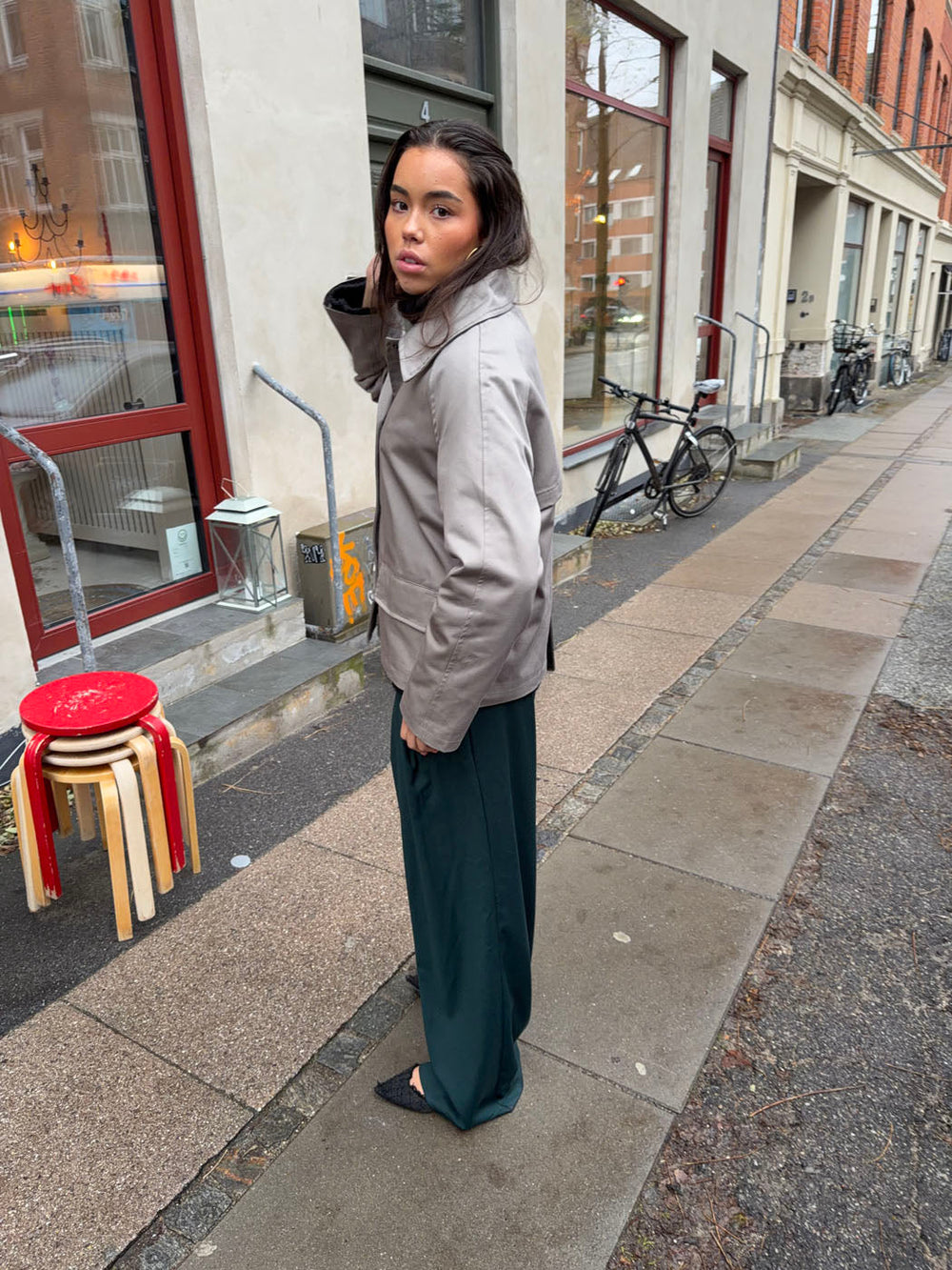 Lilja jacket - Taupe