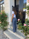 Audrine low waisted jeans - Navy