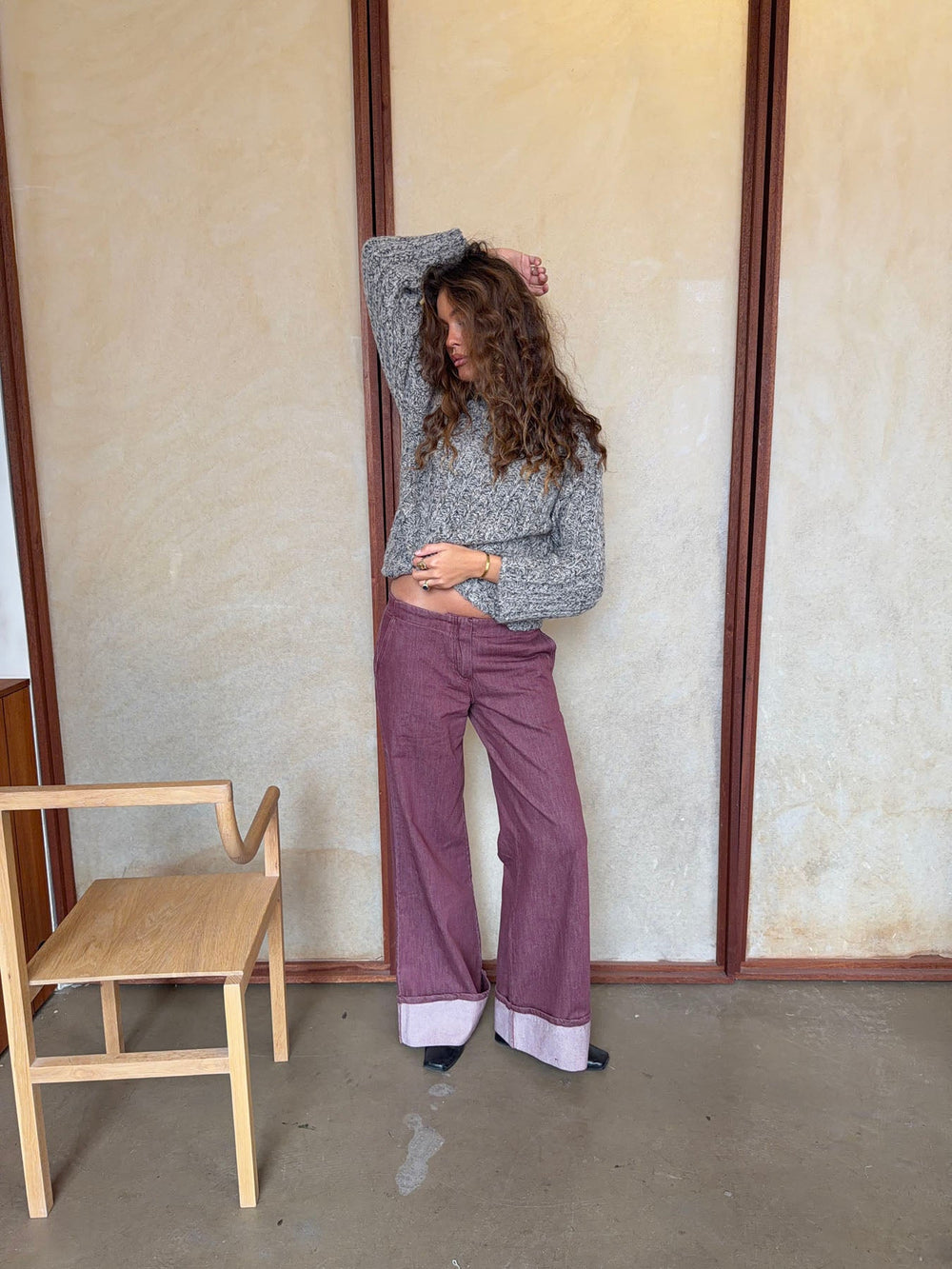 Siv jeans - Burgundy