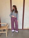 Siv jeans - Burgundy