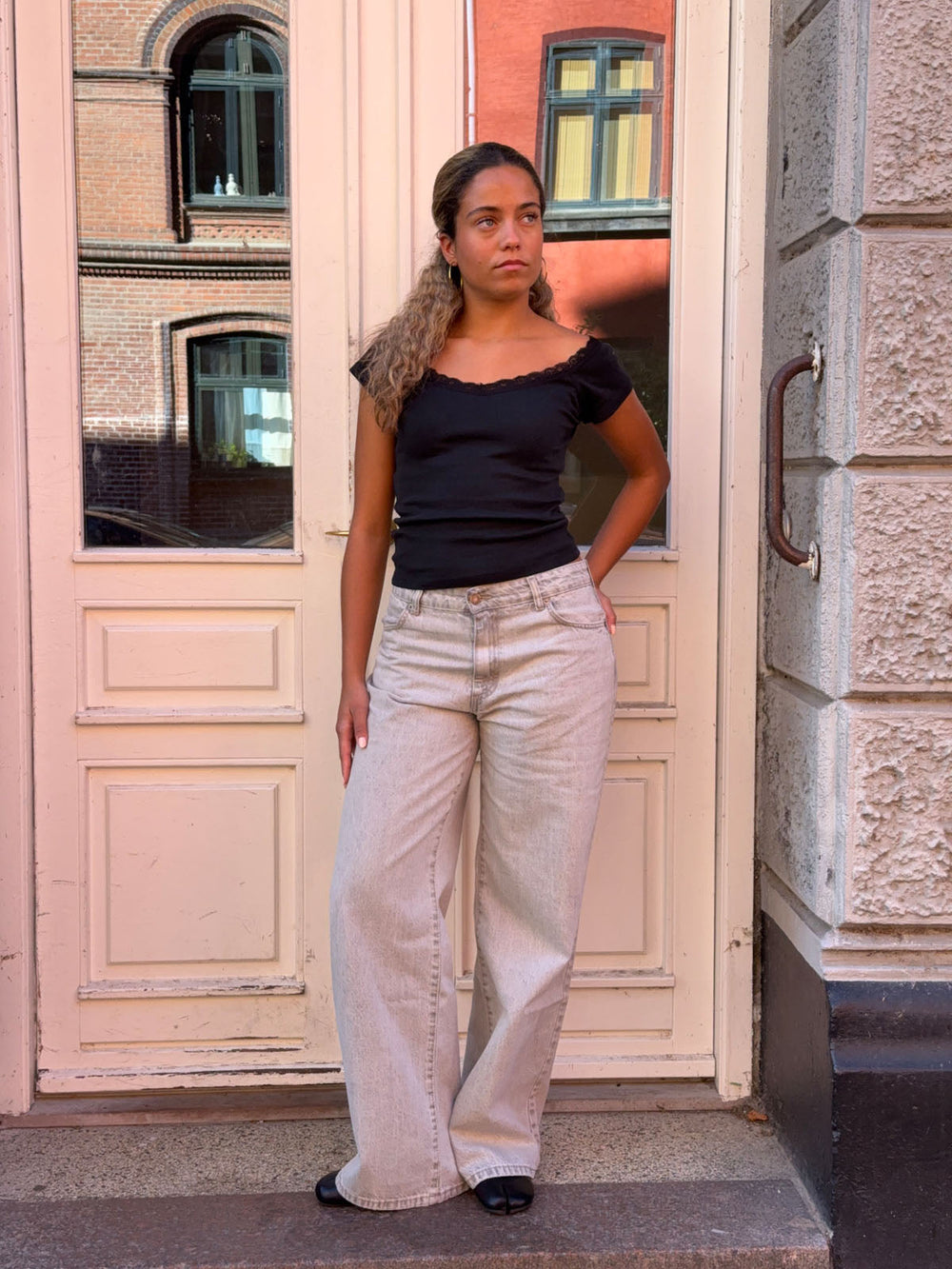 Samara jeans - Grey