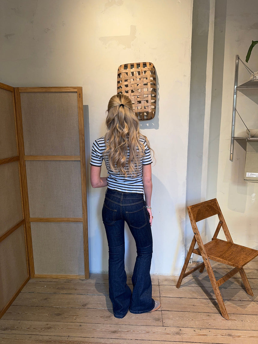 Senia bootcut jeans - Dark denim